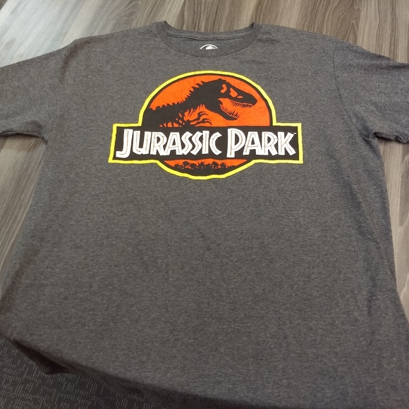 JURASSIC PARK T-SHIRT 👕 Movie Book Logo Dinosaurs - Picture 3 of 5